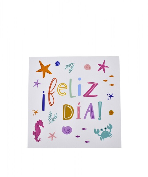 Tarjeta feliz día 10x10 DISEÑO 2