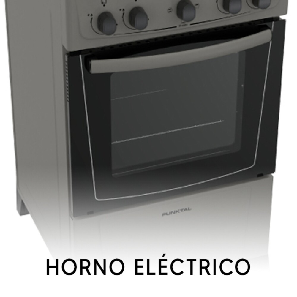 COCINA COMBINADA-MESA INOX- AUTO LIMP. - ENC. ELÉCTRICO, PATA ALTA S/E acero inoxidable