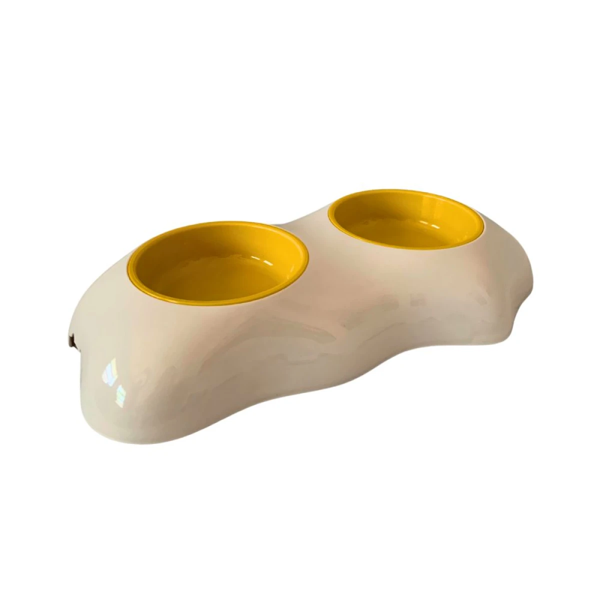 Bowl Doble Egg Blanco 