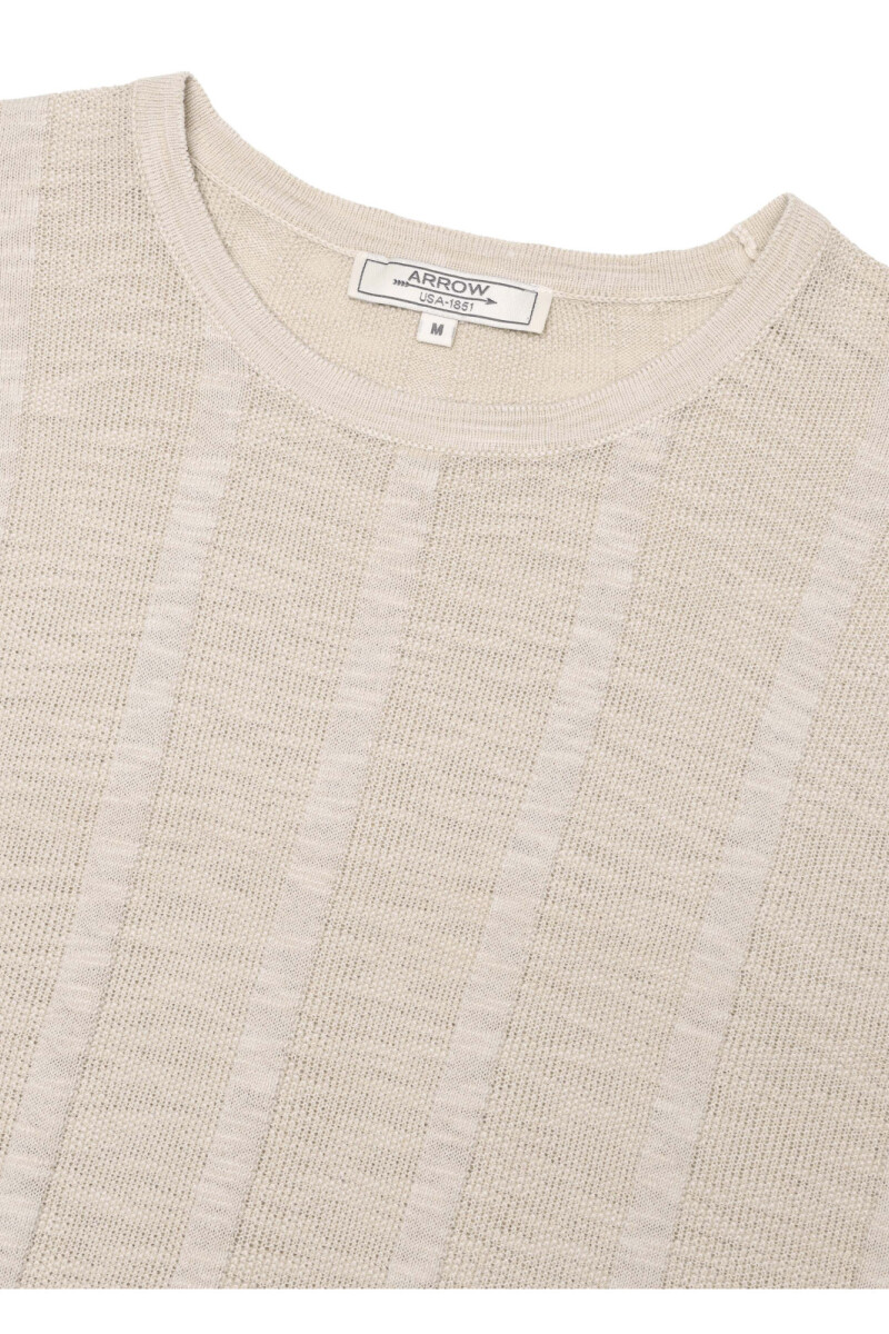 Sweater Arrow a la Base BEIGE