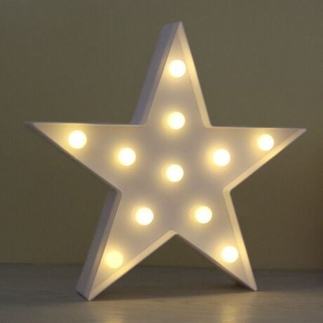 Lámpara Infantil Veladora Con Forma De Estrella Lámpara Infantil Veladora Con Forma De Estrella