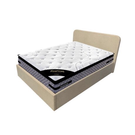 Sommier baul 2 plazas THM Hybrid Platinum con respaldo Sommier baul 2 plazas THM Hybrid Platinum con respaldo