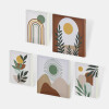SET CUADROS ESTAMP 5PZAS Unica
