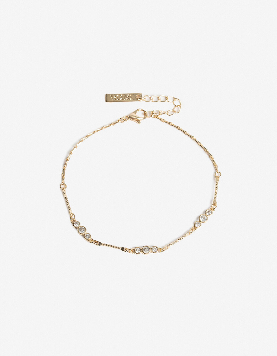 Pulsera Flexible Con Cubic 