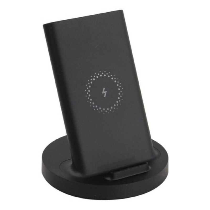 Cargador inalámbrico Qi Xiaomi Mi Wireless Charging Stand 20W Negro