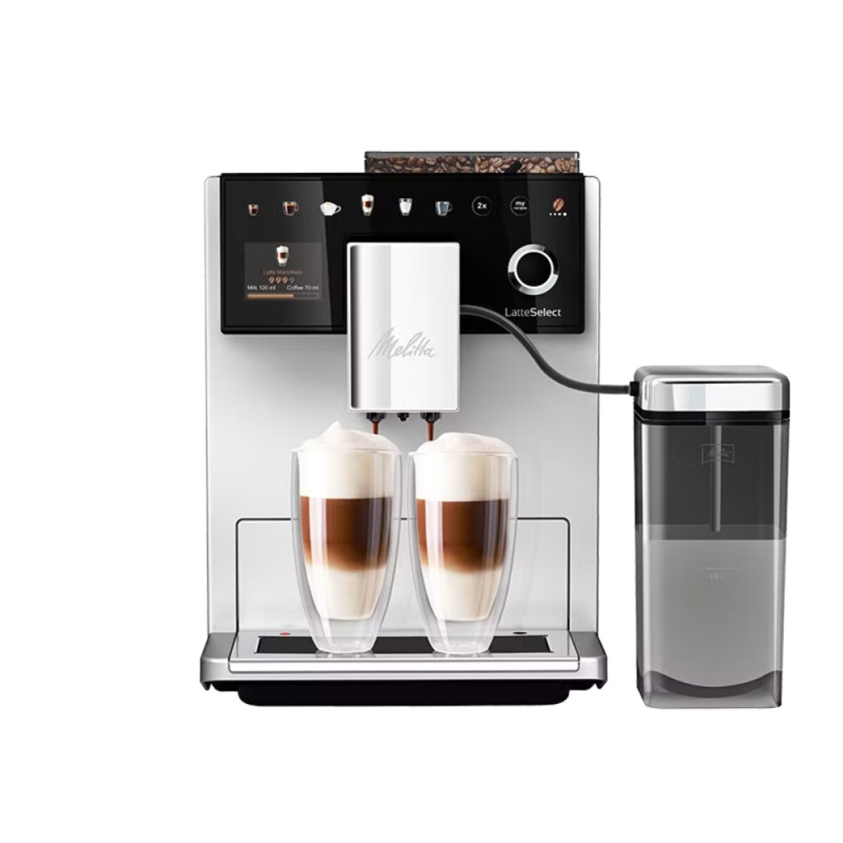 CAFETERA MELITTA LATTE SELECT SILVER 