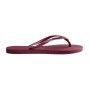 Sandalias Havaianas Slim Logo Metallic Mujer Amaranto