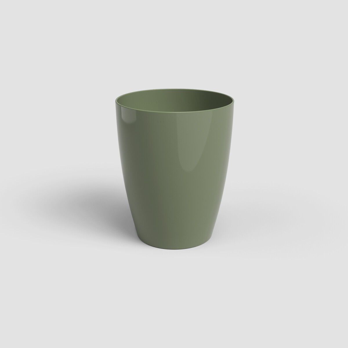 MACETA PARA ORQUIDEA MINI - VERDE 