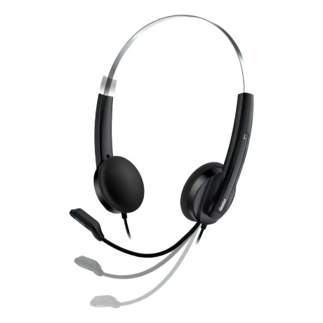Auriculares Genius HS-220U USB con Mic y Sonido Negro Auriculares Genius HS-220U USB con Mic y Sonido Negro