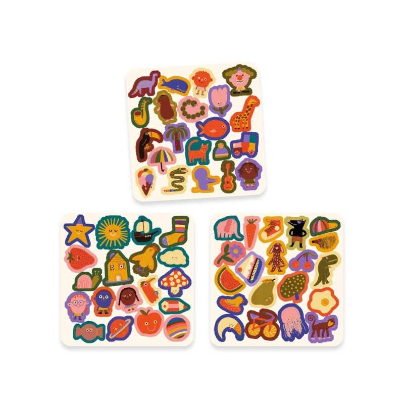 Set x 60 stickers suaves y grandes Funny ones