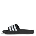 Sandalia Unisex Adidas Adilette Shower Velcro Negro - Blanco