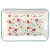 Bandeja de metal esmaltado 41,5 x 28,5 cm Flores