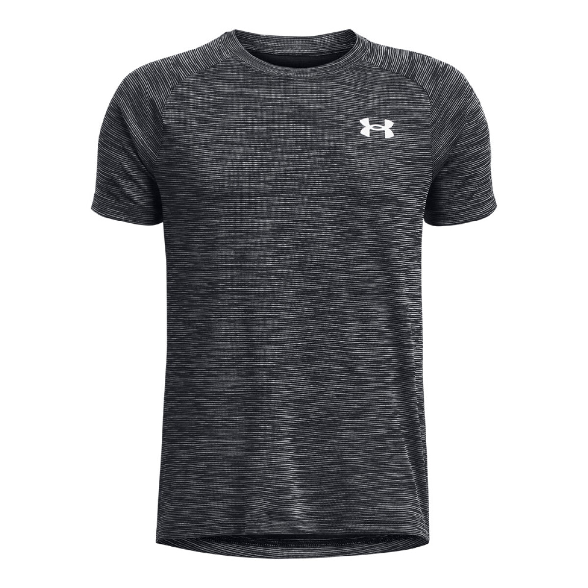 UA Tech Textured SS-ORG - BLK-001 