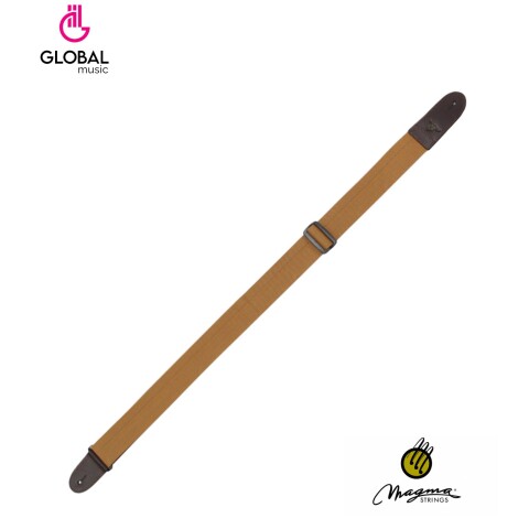 Correa Para Guitarra Magma Polipropileno Beige c/logo Correa Para Guitarra Magma Polipropileno Beige c/logo