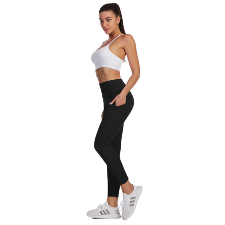 Set x3 Calzas Deportiva Larga Dama Con Bolsillo Multicolor 1