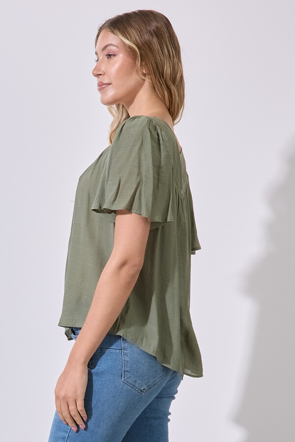 Blusa Puntilla VERDE