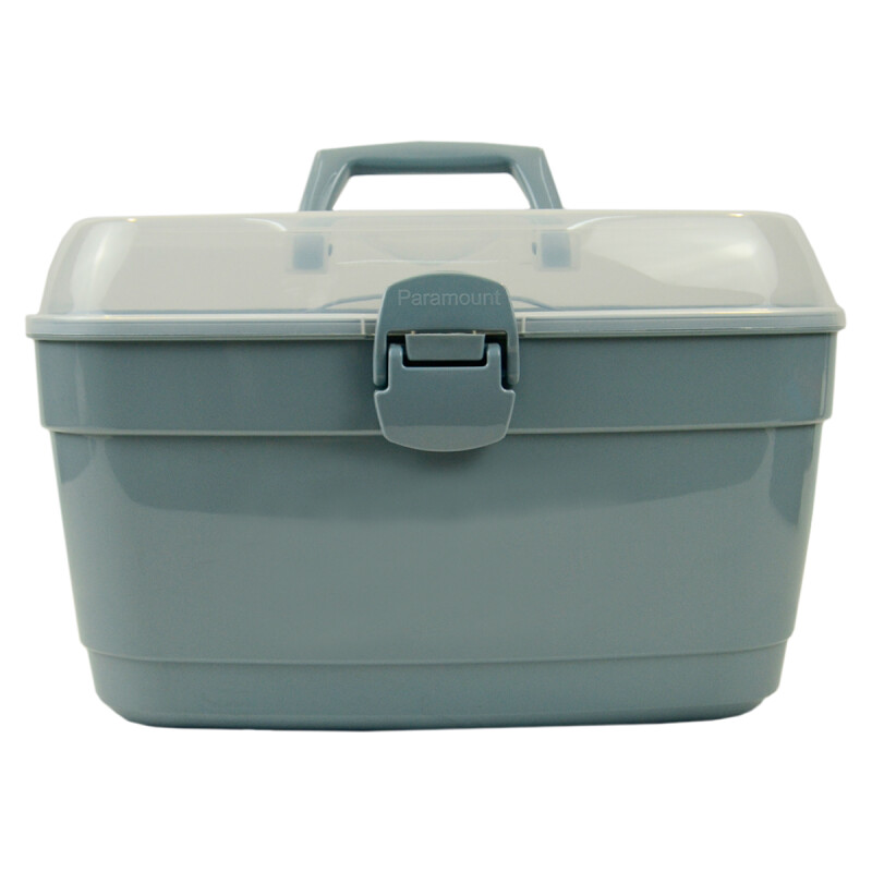 Caja organizadora con bandeja G AZUL CLARO