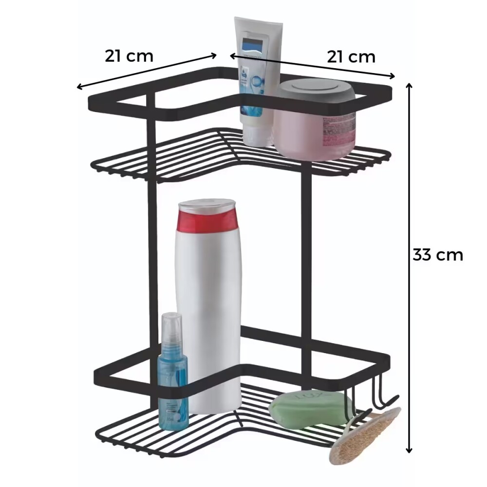 ESQUINERO DOBLE PERFEZIONE NEGRO MATE Esquinero Doble Perfezione Negro Mate