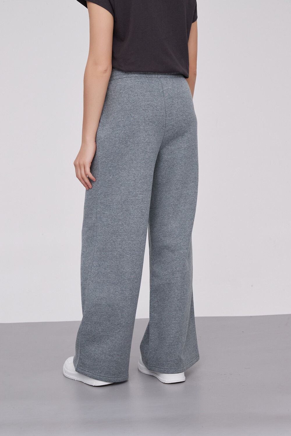 Pantalon Liston Gris Melange Medio