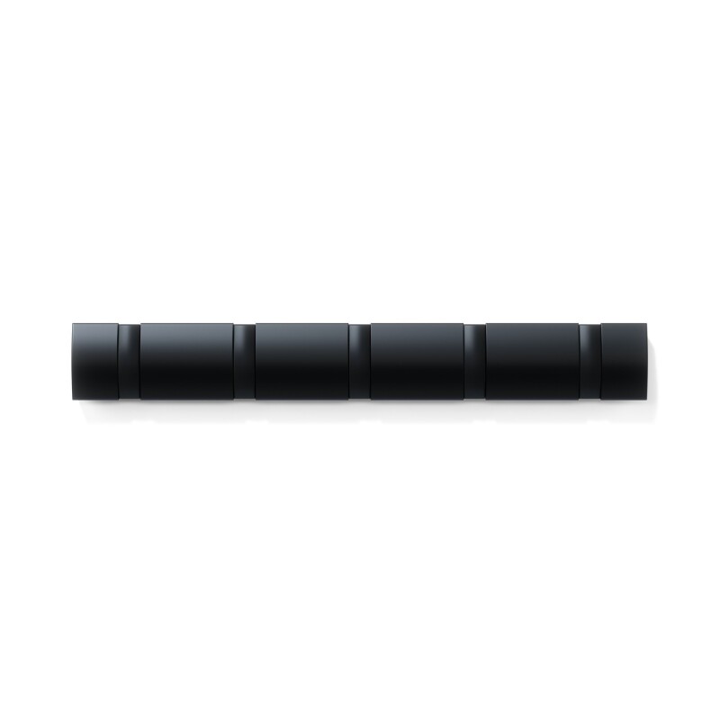 Perchero de pared x5 ganchos Flip Perchero de pared x5 ganchos Flip