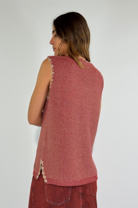 CHALECO MAREA Rojo