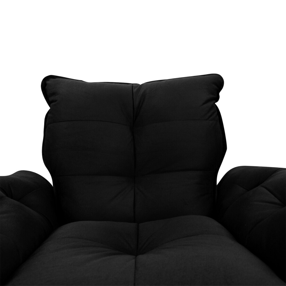 PROMO: Sillón Poltrona Turin 2 unidades Negro