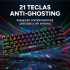 Teclado Mecánico Xtrike Me Gamer RGB GK-916 Anti Ghosting Color Negro