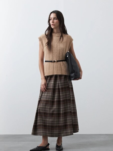 CHALECO D.CASSIN HUANUCO BEIGE