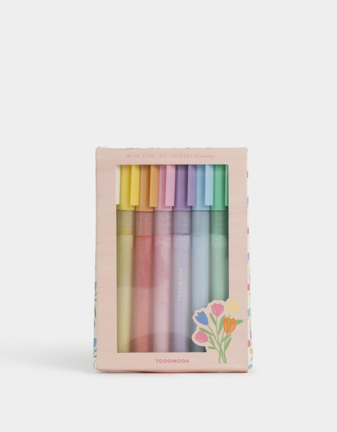 Resaltadores Set Grande Set De Marcadores - Combinacion Multicolor