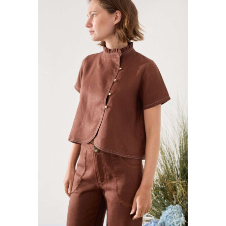 Blusa Nube Chocolate