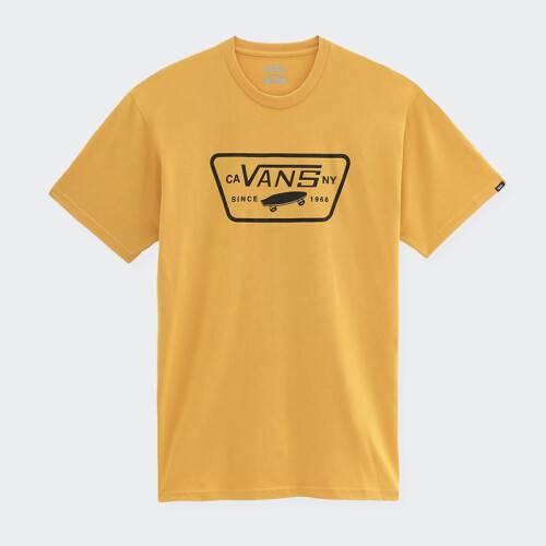 Remera Vans Full Patch Amarillo