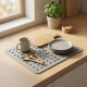 Escurridor de mesada/pileta 33x28cm GRIS