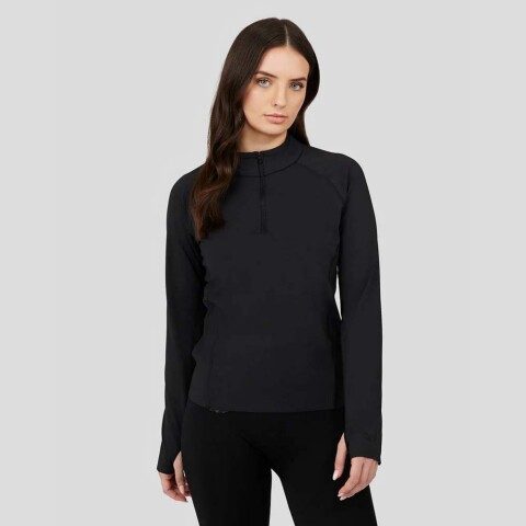 Core 1/4 Zip - Mujer Onyx