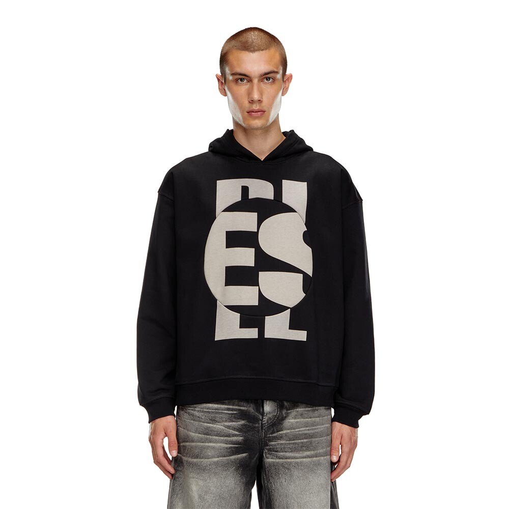 Poleron Diesel S-Boxt-Hood-Circle Hombre Black