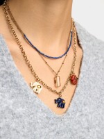 Set De Collares Con Elefantes multicolor