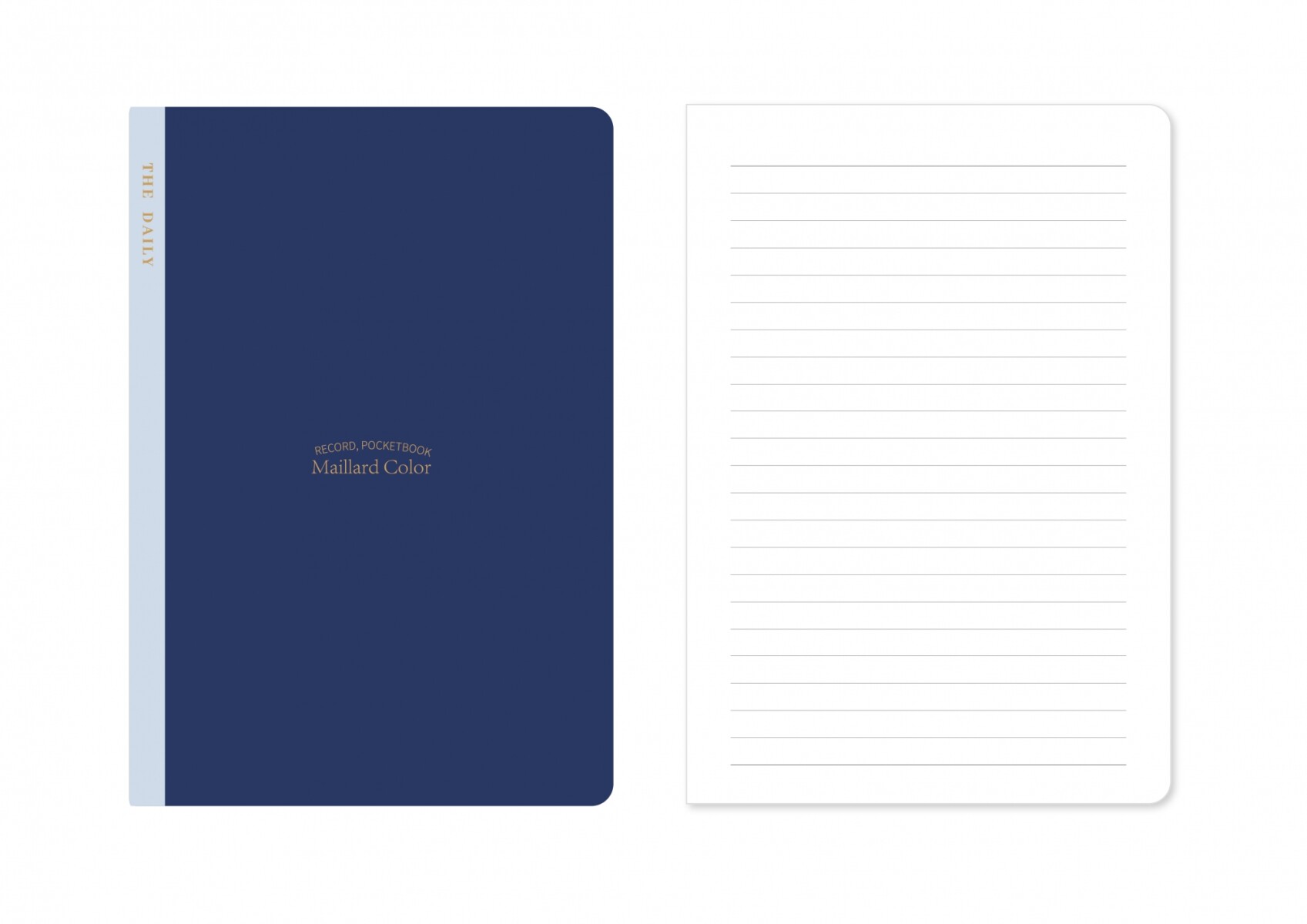 Cuaderno retro A5 - azul 