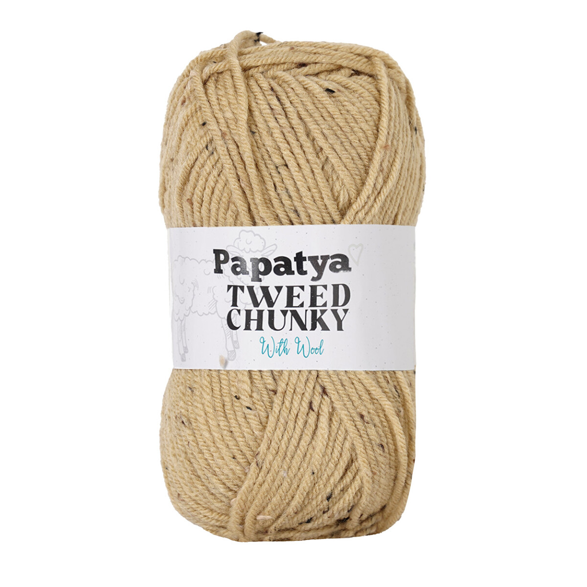 tweed chunky - beige 