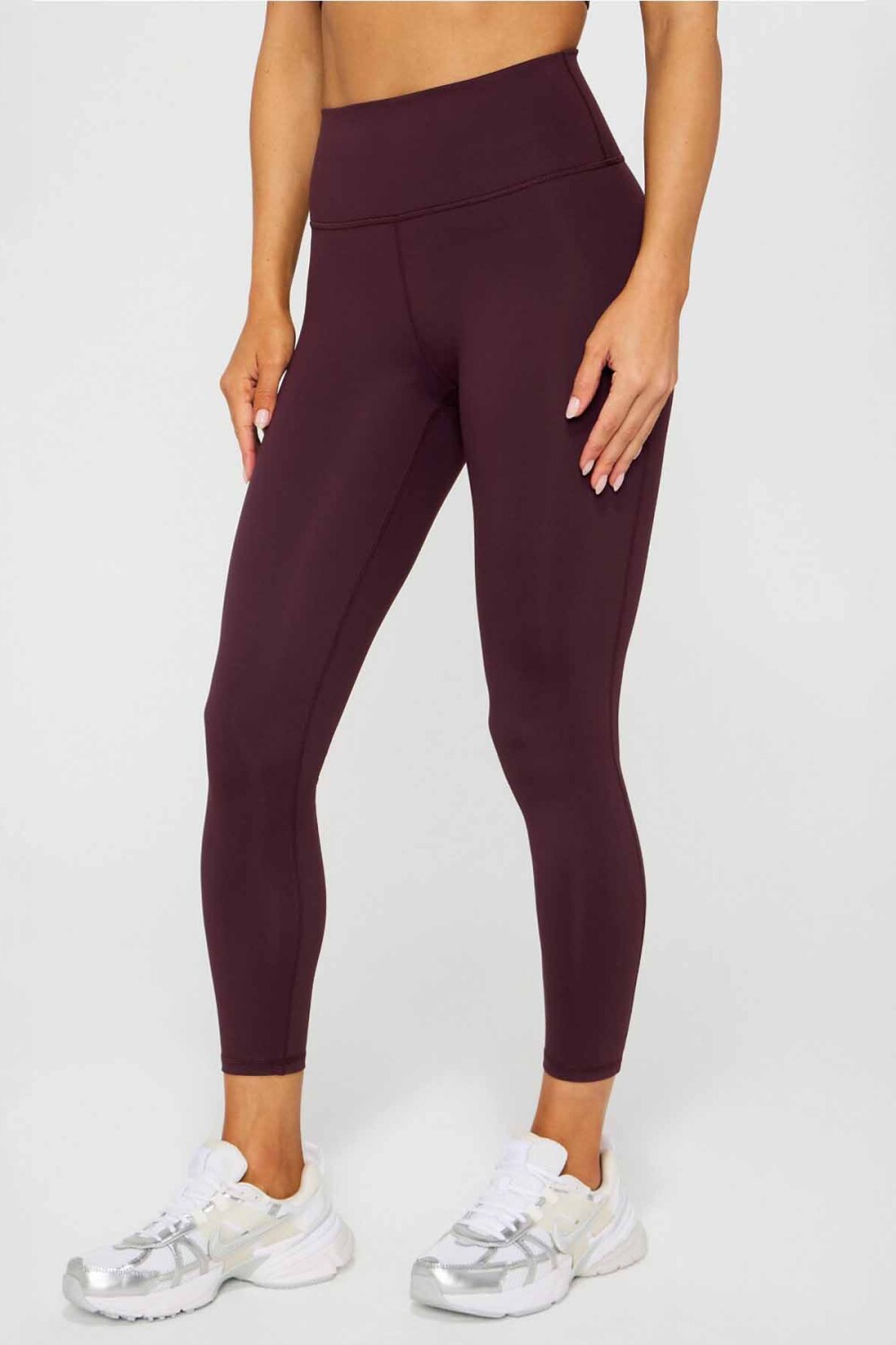 Leggings Define PowerHold High-Waisted 7/8 Mujer Oxblood