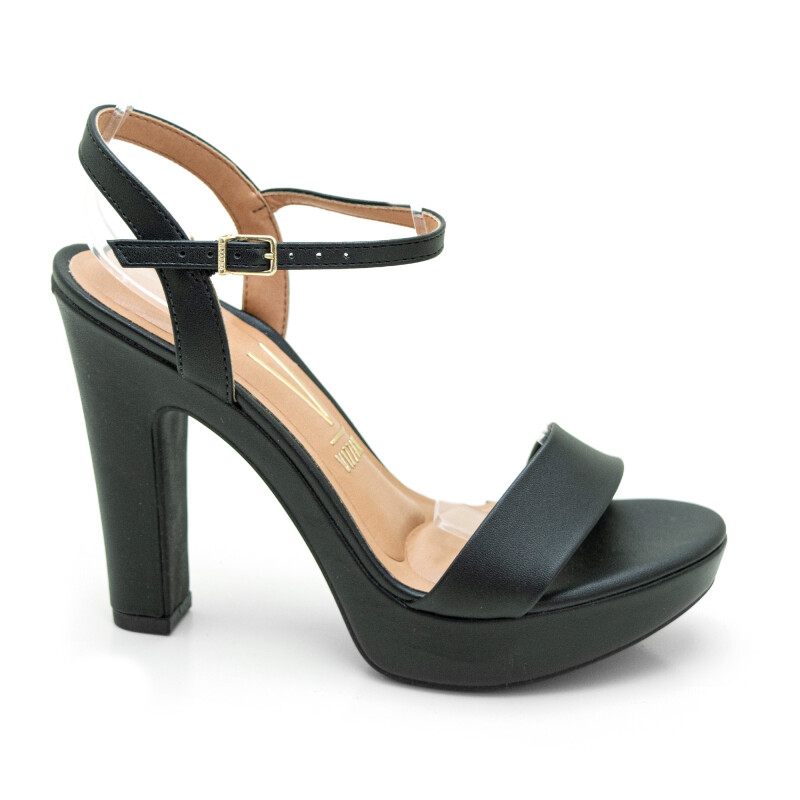 Sandalia Vizzano Taco Alto - 6292.200-7286 Negro