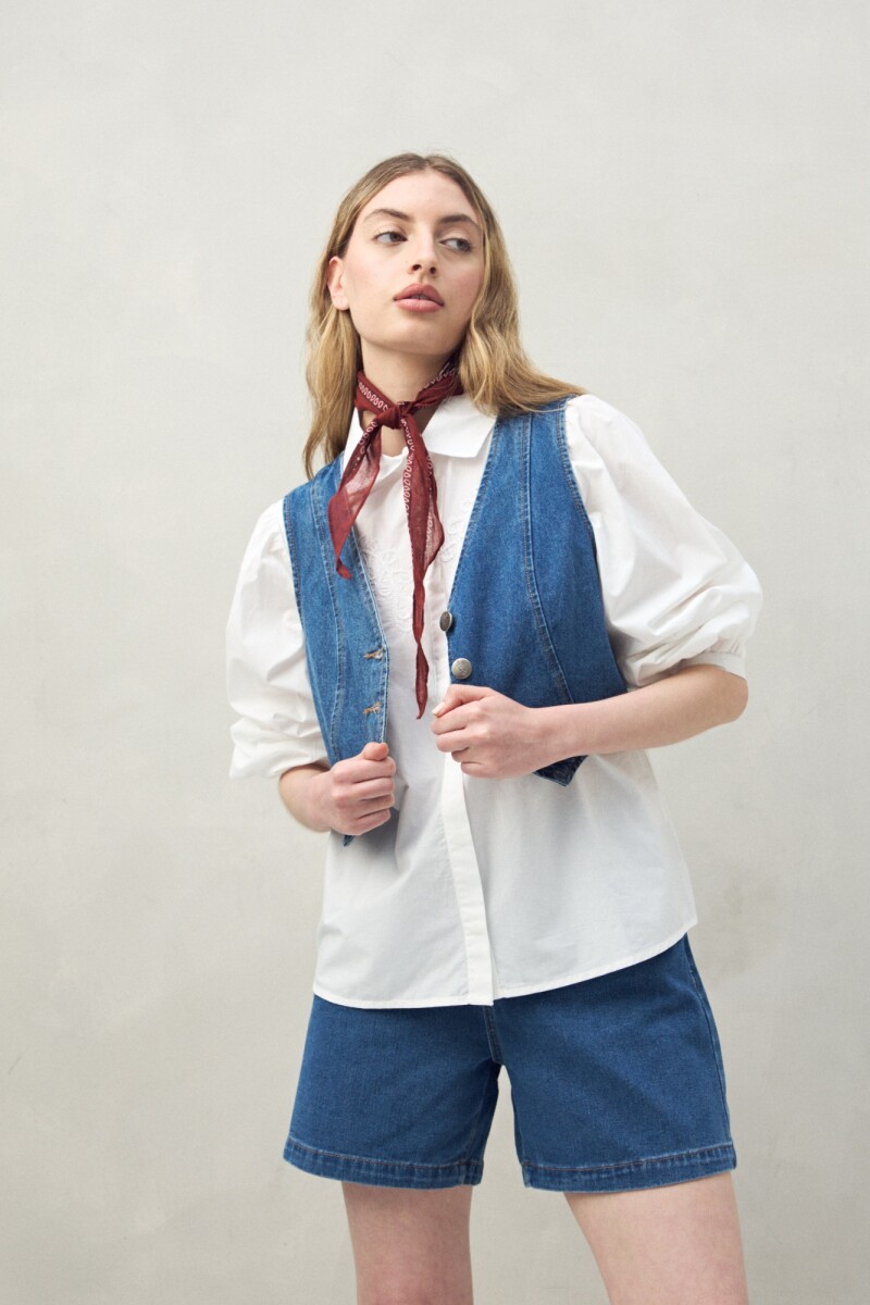 CAMISA CORDEL Blanco