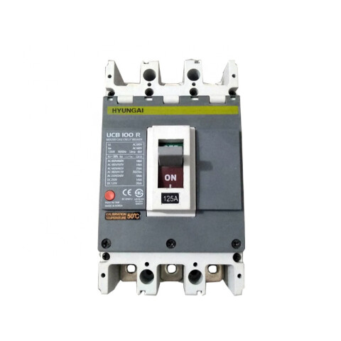 Llave industrial caja mold. UCB100R 3P 125A 25kA HY4012