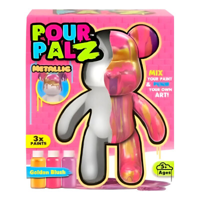 Pour Palz Oso Metalizado 22cm Metallic Golden Blush