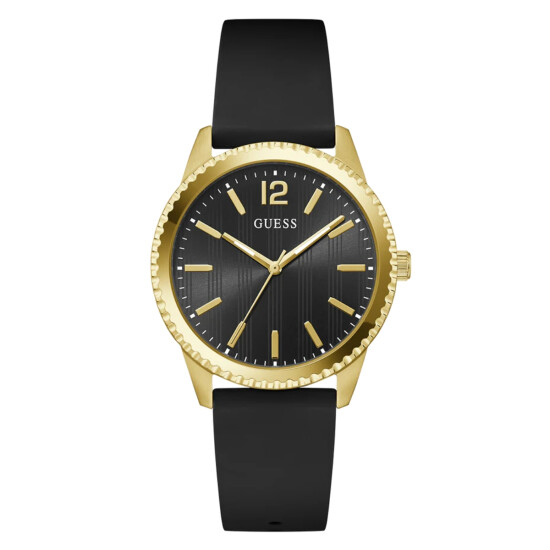 Reloj GUESS CHIP Silicona Negro Esfera 40mm 0