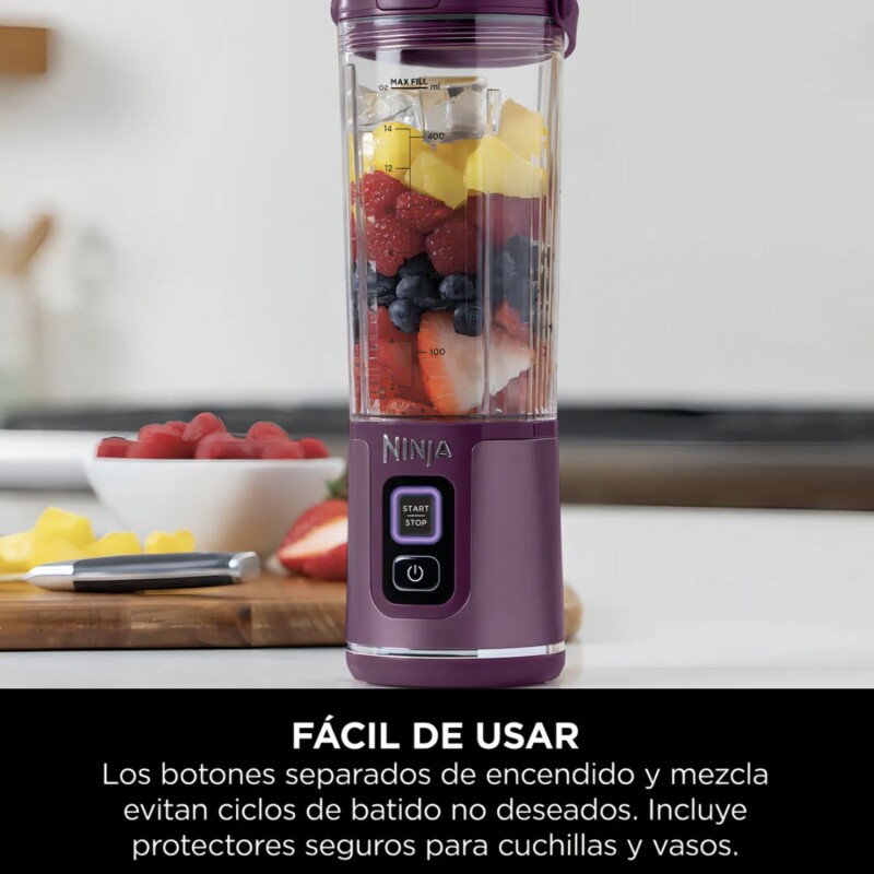 Licuadora Ninja Blast portátil Bc151eubk Violeta