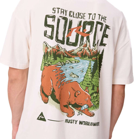 Remera Rusty Portbo Blanco