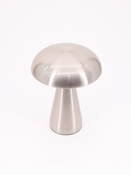 LAMPARA MUSHROOM SILVER USB PLATEADO