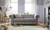 Sillón Chesterfield Gris