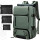 Mochila Bolso Viaje Carry On Impermeable N 1 Laptop Verde