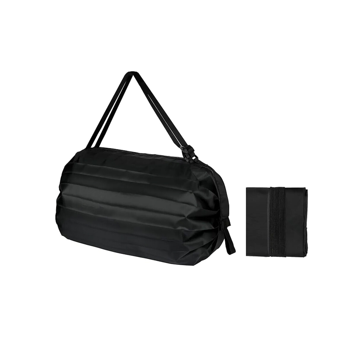 Bolso bolsa enrollable - Negro 