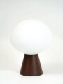 Lampara De Mesa Halo Color Unico